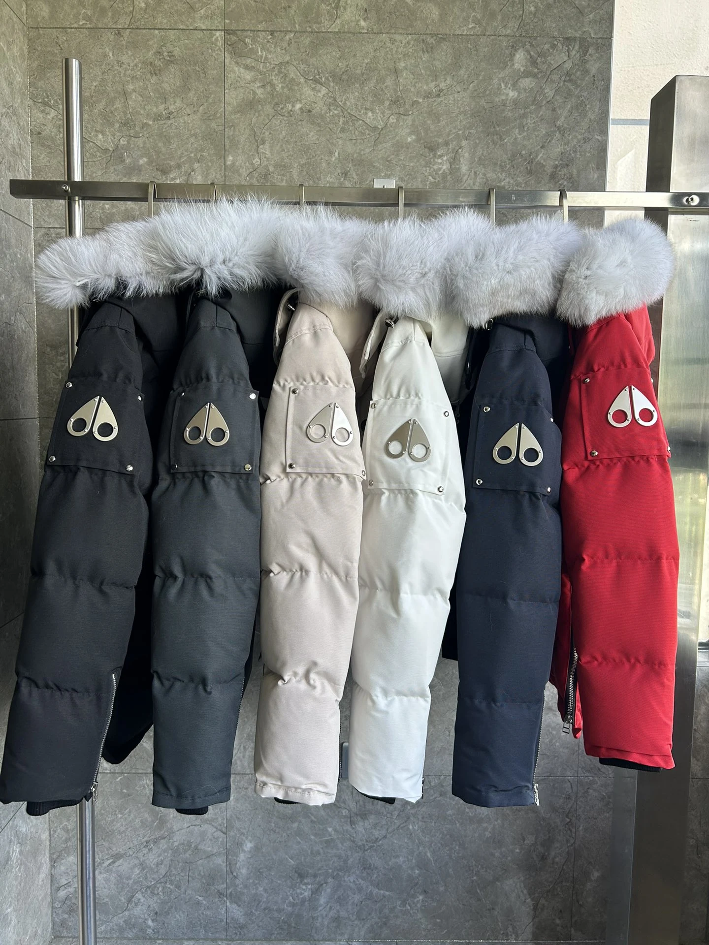 Moose Knuckles puffer jacket - real photo 8
