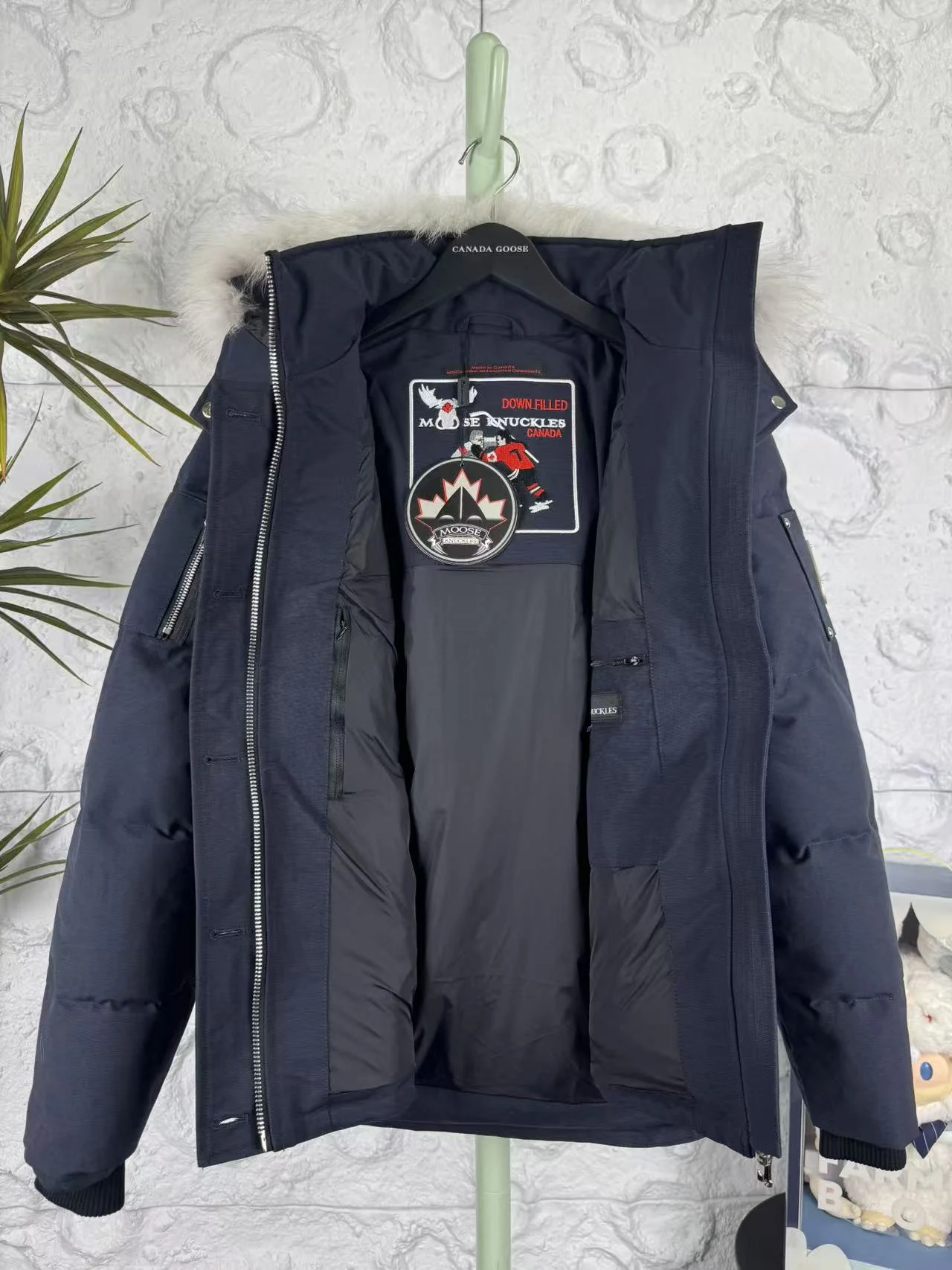 Moose Knuckles Utility Puffer Jacket - Style 2 - Moose Knuckles puffer jacket real photo 3