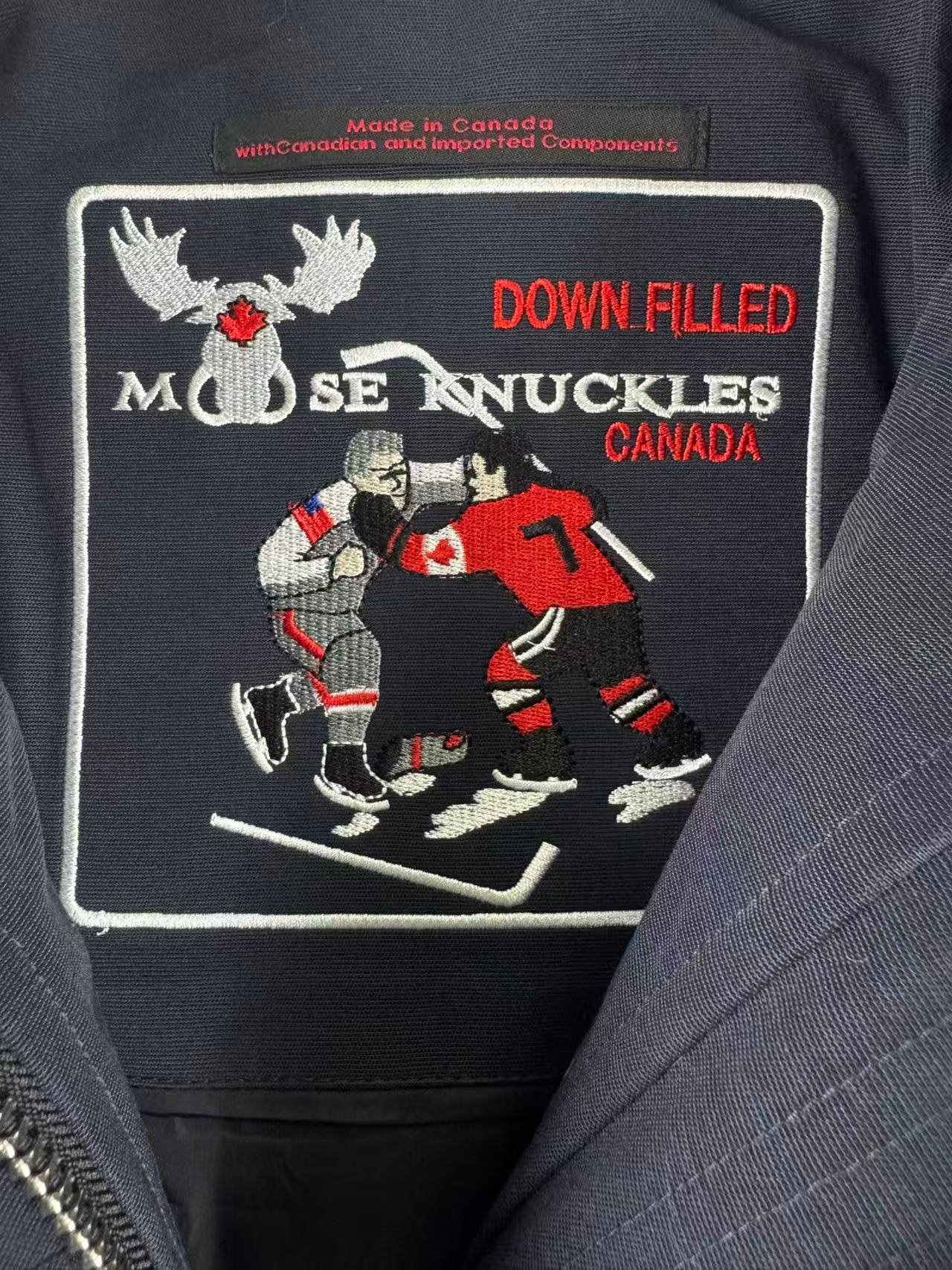 Moose Knuckles Utility Puffer Jacket - Style 2 - Moose Knuckles puffer jacket real photo 6