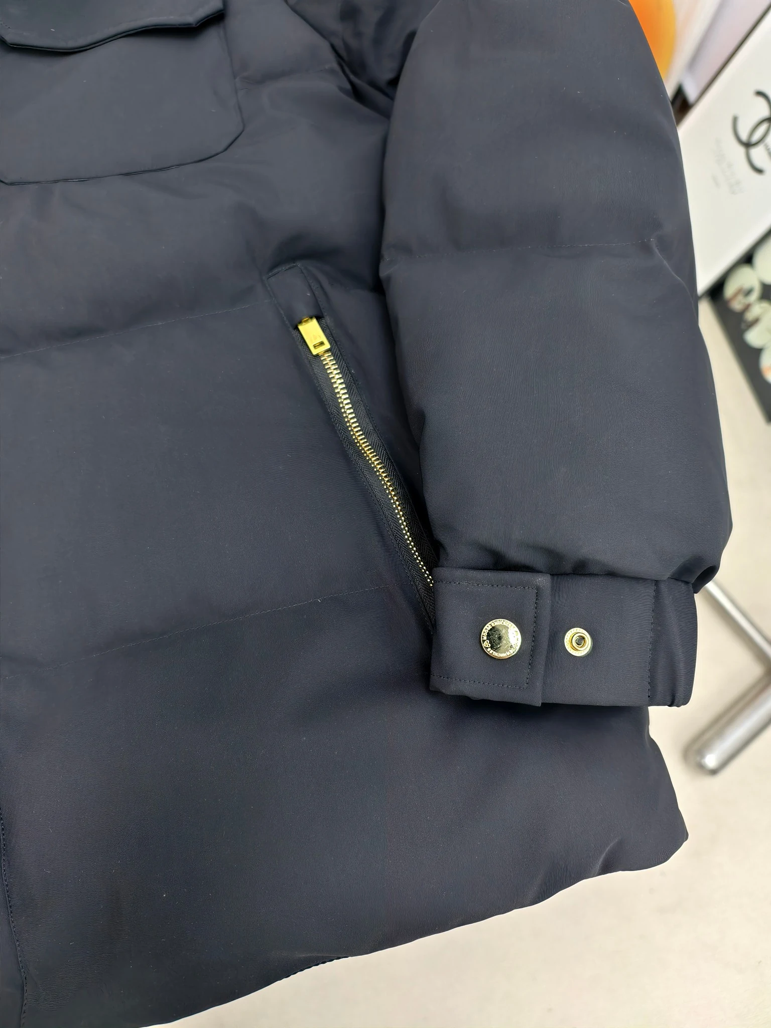 Moose Knuckles Zip Puffer Jacket - Style 11 - Moose Knuckles puffer jacket real photo 5