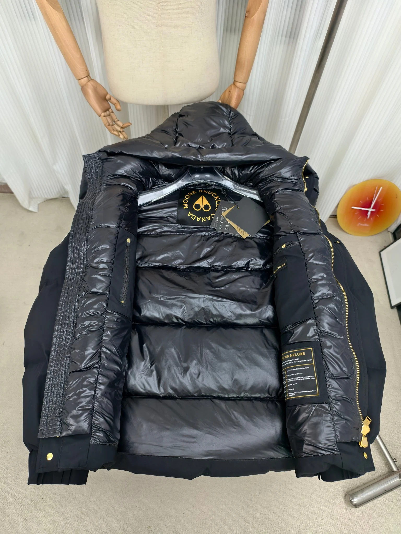 Moose Knuckles Zip Puffer Jacket - Style 11 - Moose Knuckles puffer jacket real photo 8
