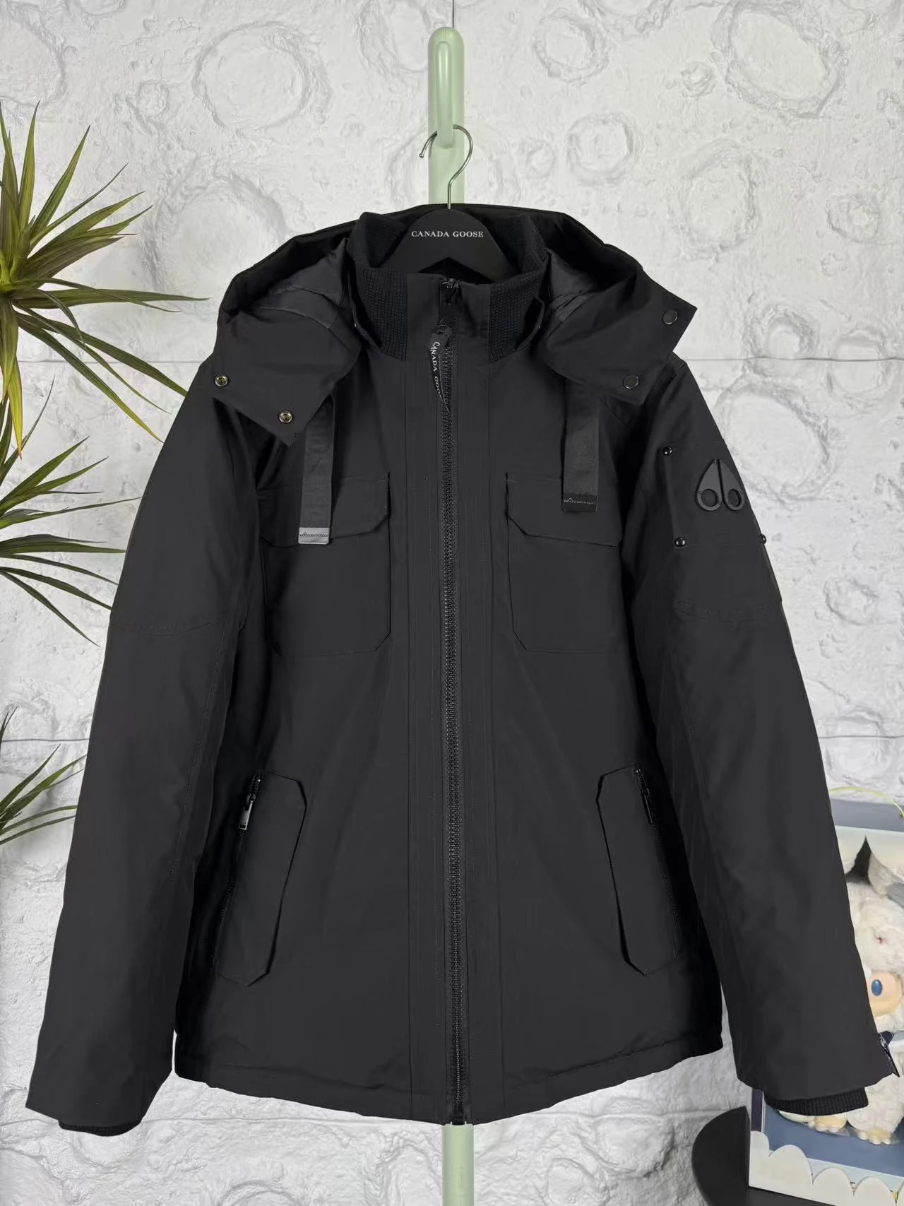 Moose Knuckles puffer jacket - real photo 1