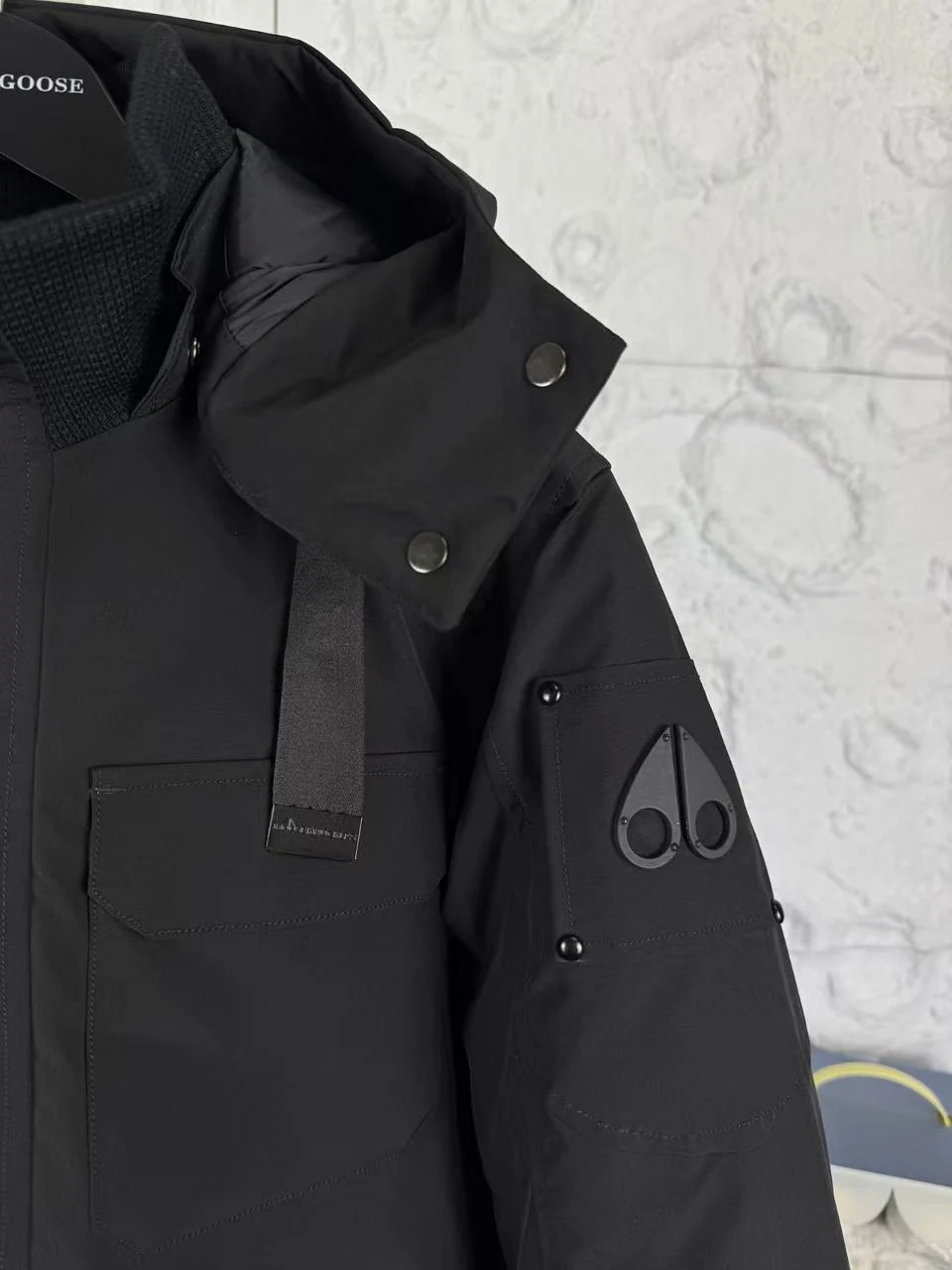 Moose Knuckles puffer jacket - real photo 4