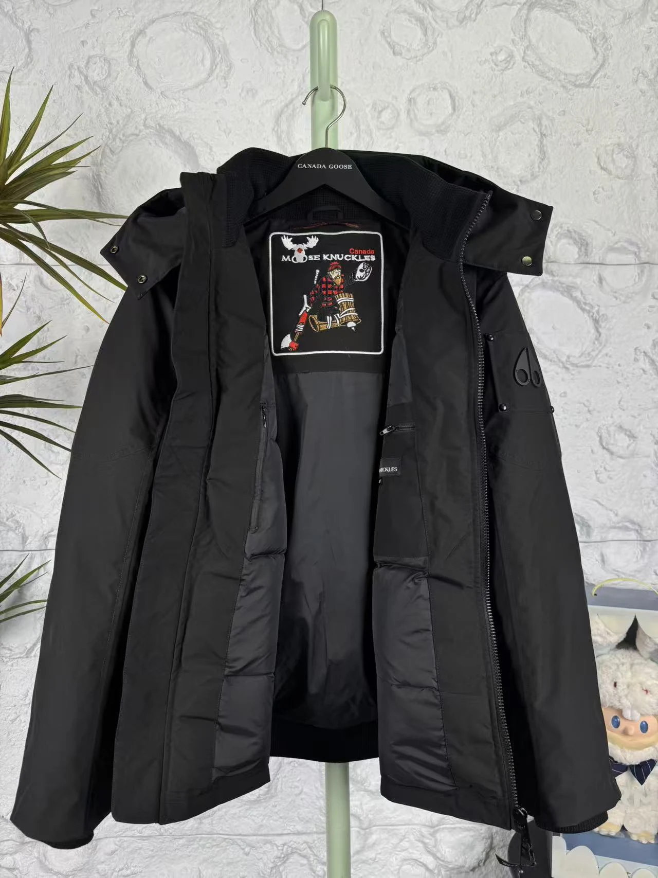 Moose Knuckles puffer jacket - real photo 6
