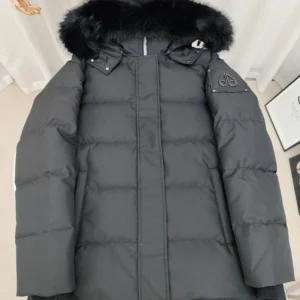 Moose Knuckles Zip Puffer Jacket - Style 4 - Moose Knuckles puffer jacket real photo 1
