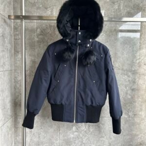Moose Knuckles Zip Puffer Jacket - Style 6 - Moose Knuckles puffer jacket real photo 1