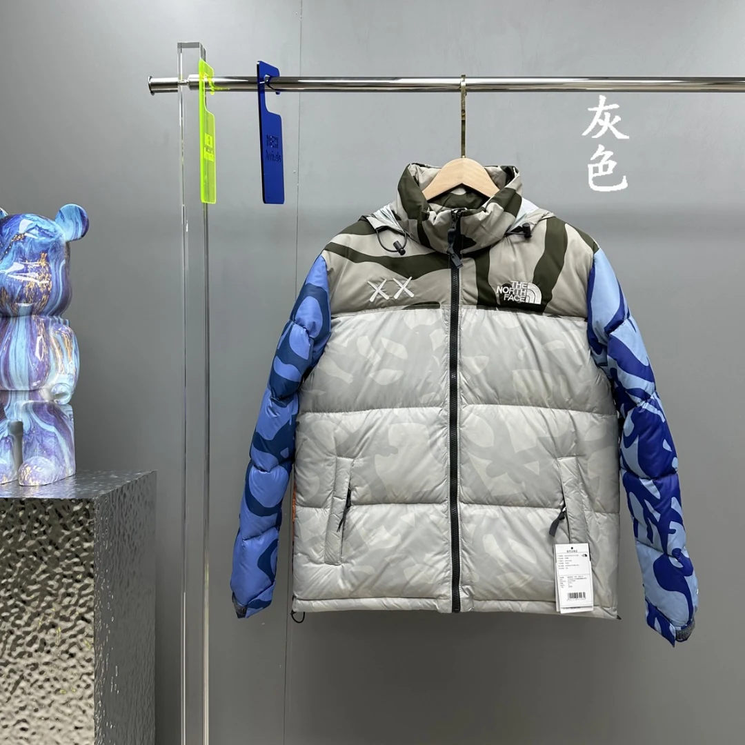 North Face Doudoune Puffer Jacket - Style 3 - North Face puffer jacket real photo 5