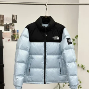North Face Zip Puffer Jacket - Style 12 - North Face puffer jacket real photo 1