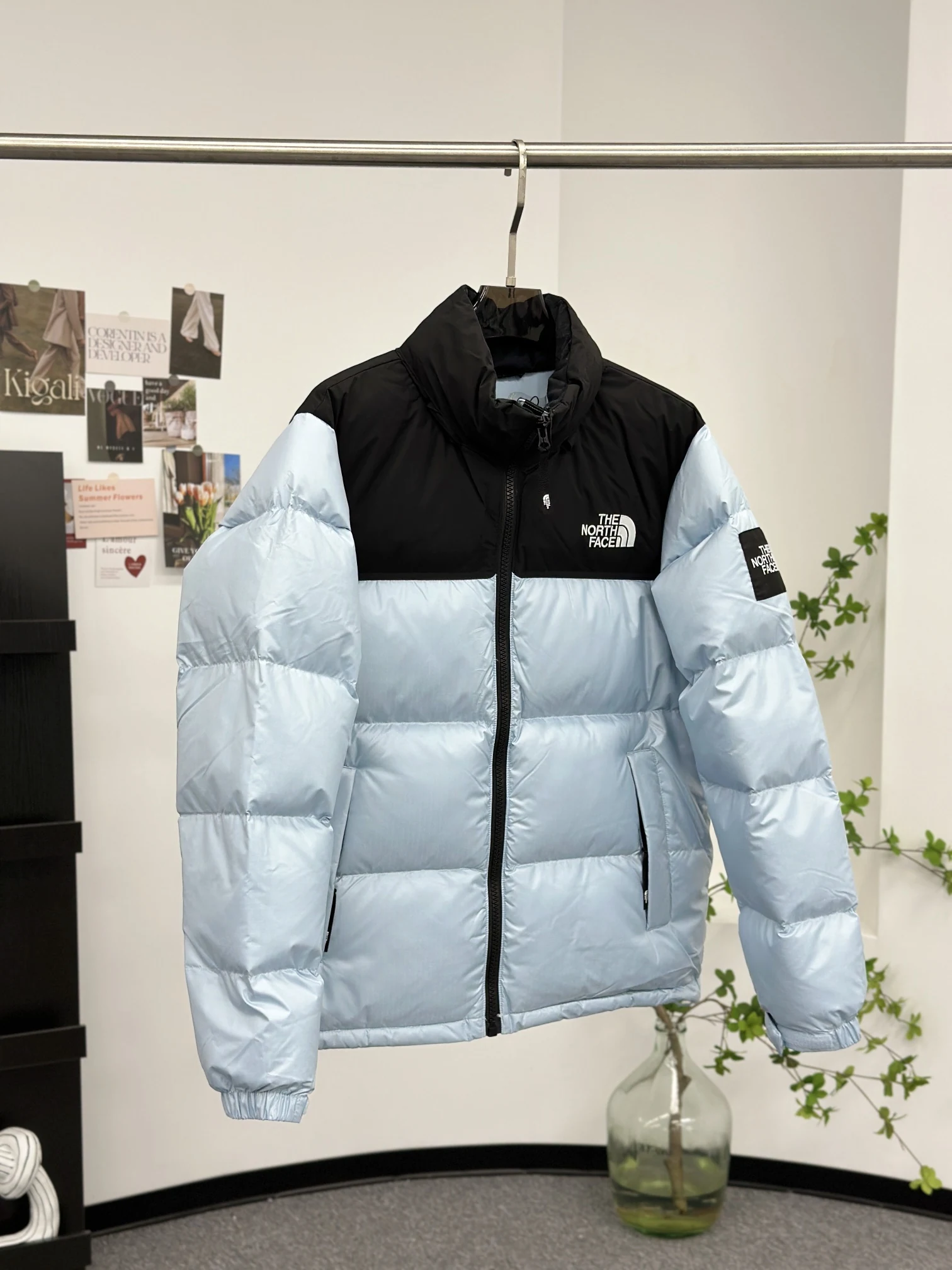 North Face puffer jacket - real photo 2