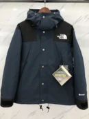North Face Zip Puffer Jacket - Style 22 - North Face puffer jacket real photo 1