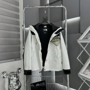 North Face Zip Puffer Jacket - Style 28 - North Face puffer jacket real photo 1