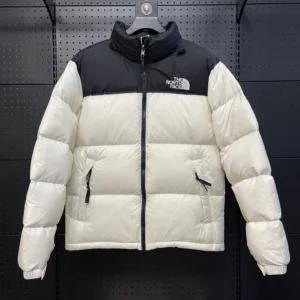 North Face Zip Puffer Jacket - Style 31 - North Face puffer jacket real photo 1