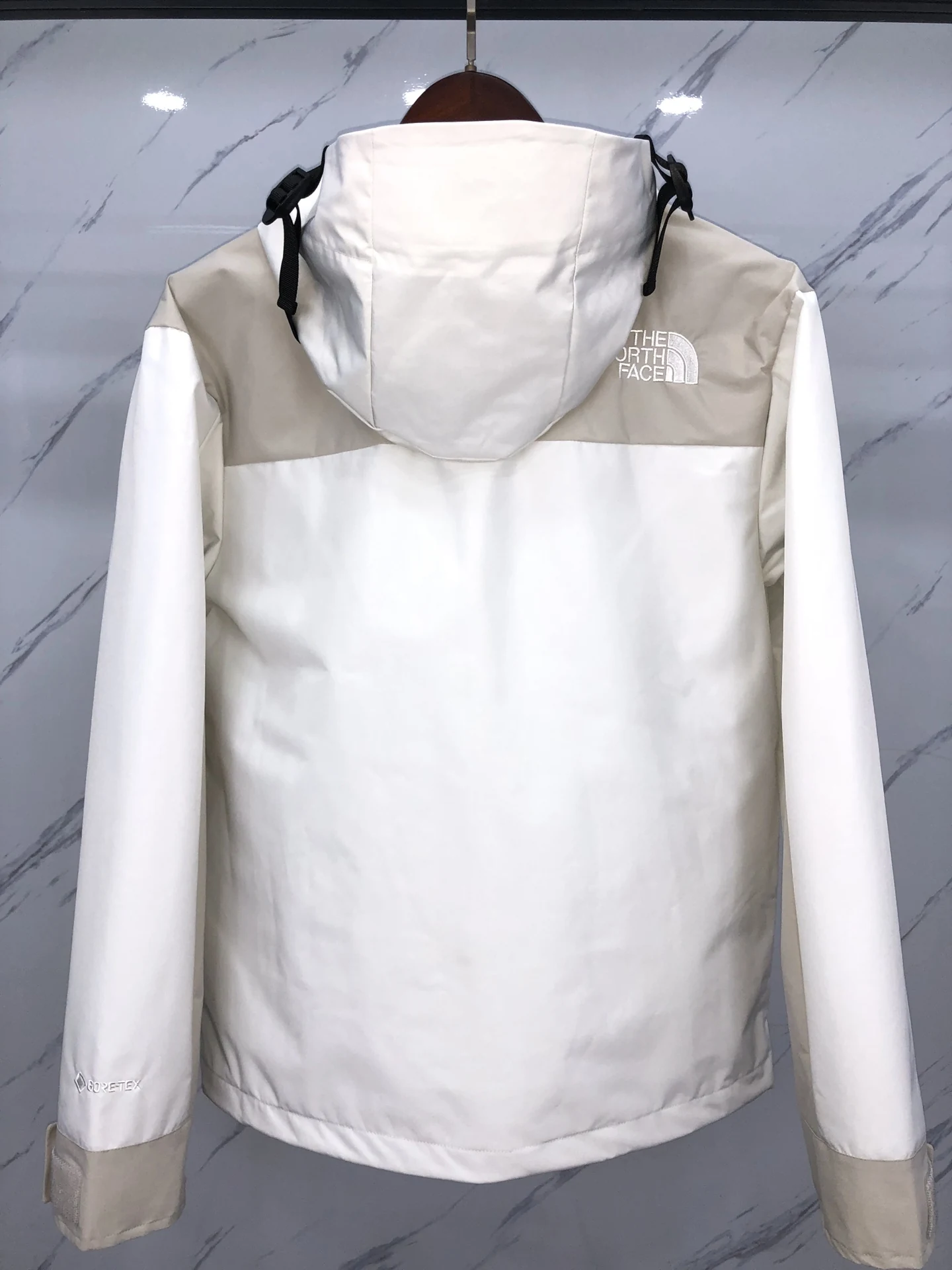 North Face Zip Puffer Jacket - Style 38 - North Face puffer jacket real photo 2