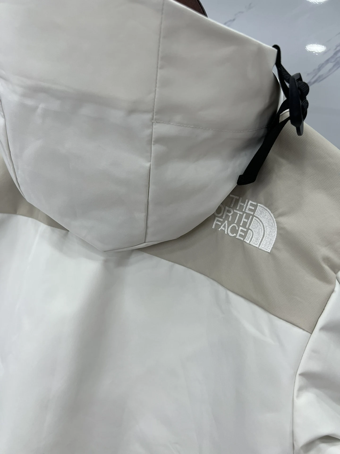 North Face Zip Puffer Jacket - Style 38 - North Face puffer jacket real photo 4