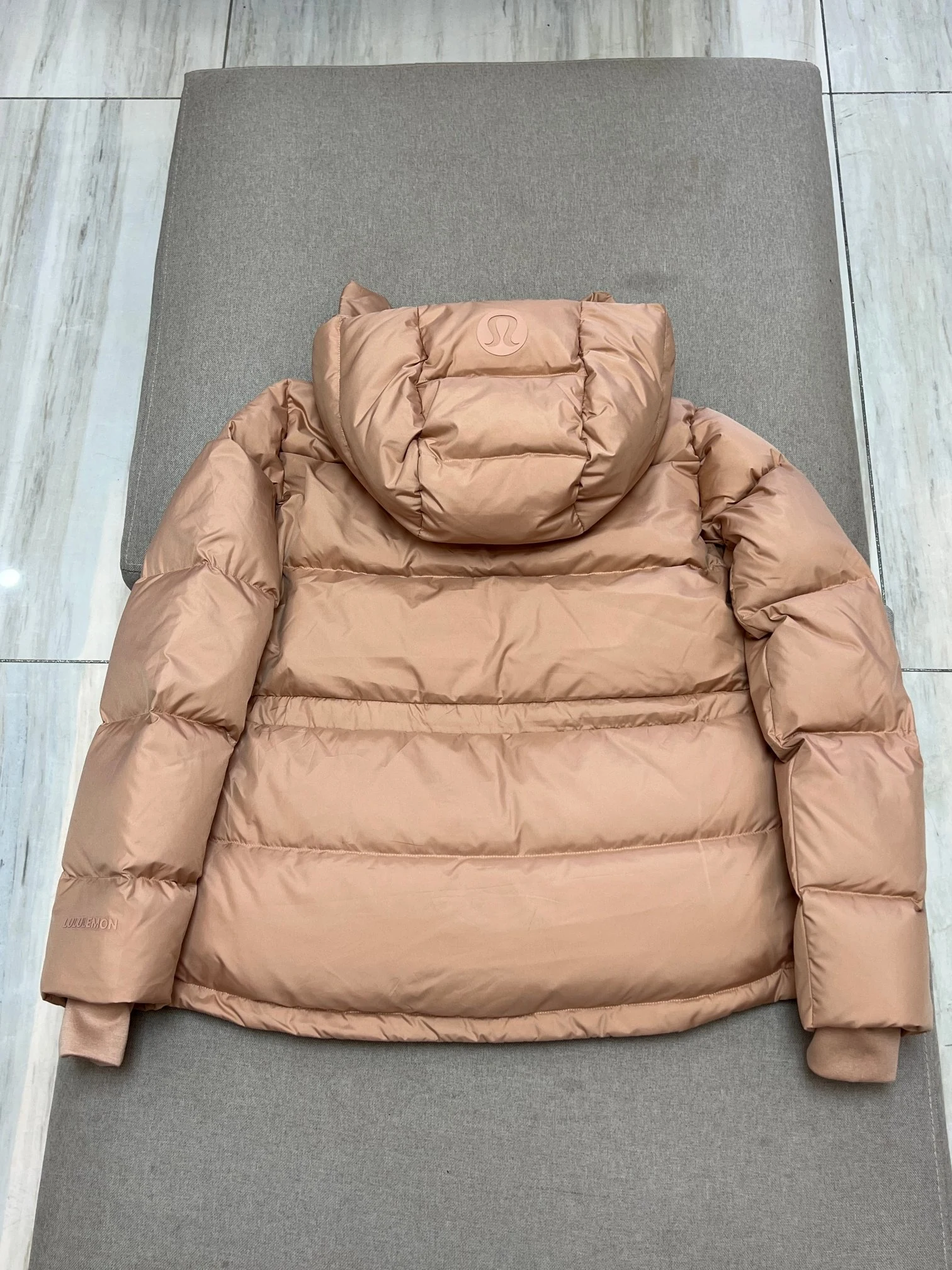 North Face Zip Puffer Jacket - Style 39 - North Face puffer jacket real photo 8