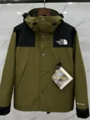 North Face Zip Puffer Jacket - Style 4 - North Face puffer jacket real photo 1