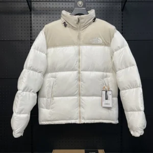 North Face Zip Puffer Jacket - Style 42 - North Face puffer jacket real photo 1
