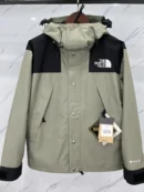 North Face Zip Puffer Jacket - Style 48 - North Face puffer jacket real photo 1