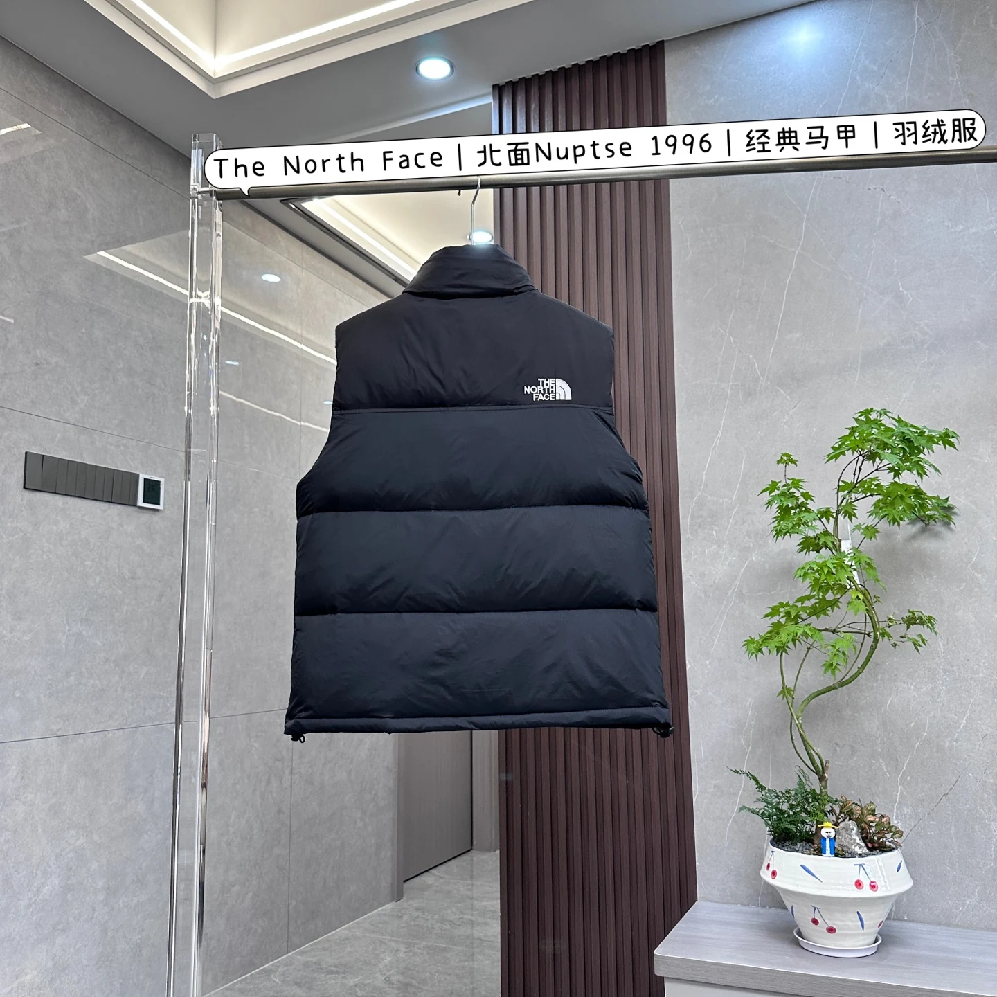 North Face puffer jacket - real photo 2