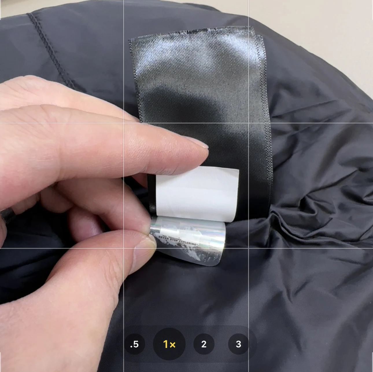 North Face puffer jacket - real photo 9