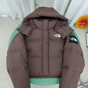 North Face Zip Puffer Jacket - Style 51 - North Face puffer jacket real photo 1