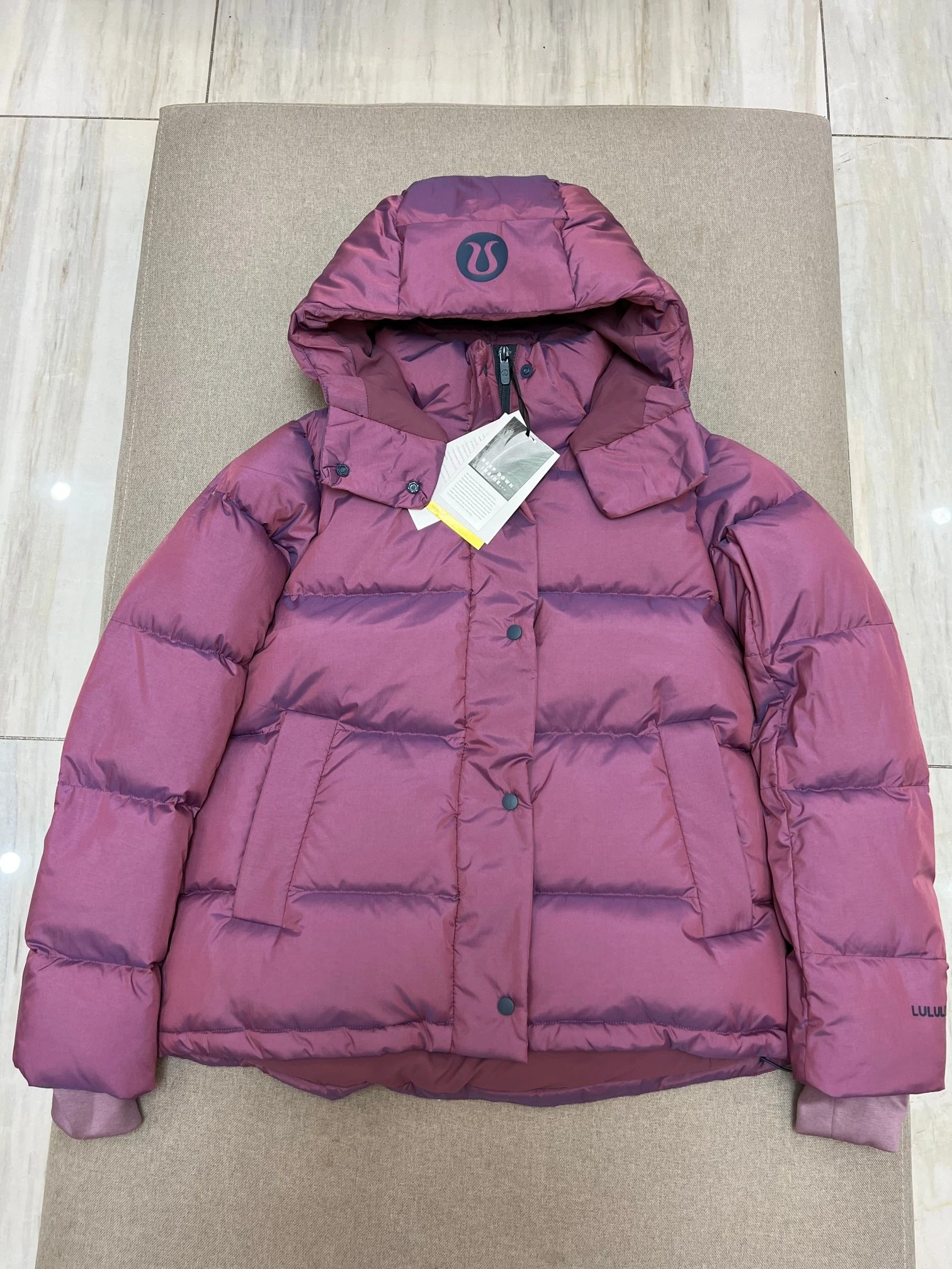 North Face puffer jacket - real photo 1