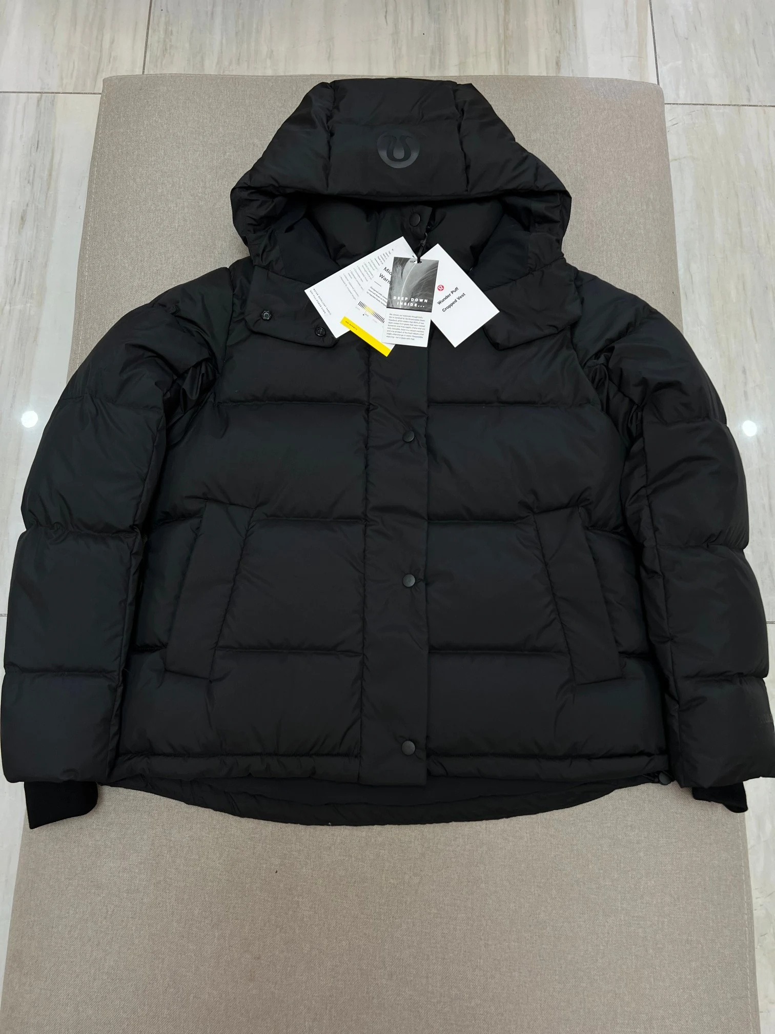 North Face puffer jacket - real photo 1