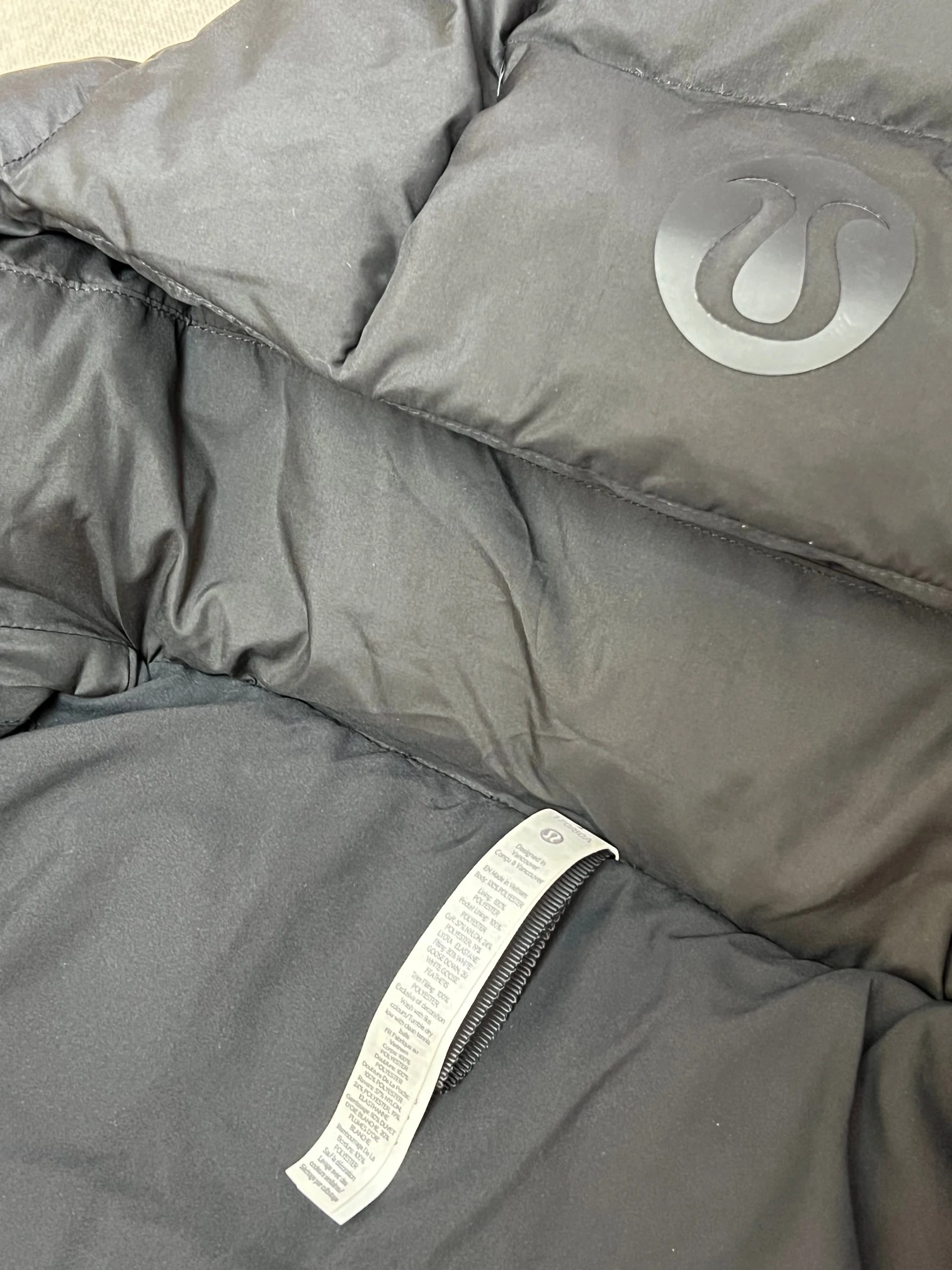 North Face puffer jacket - real photo 5
