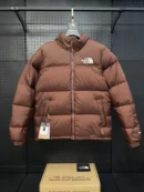 North Face Zip Puffer Jacket - Style 63 - North Face puffer jacket real photo 1