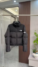 North Face Zip Puffer Jacket - Style 65 - North Face puffer jacket real photo 1