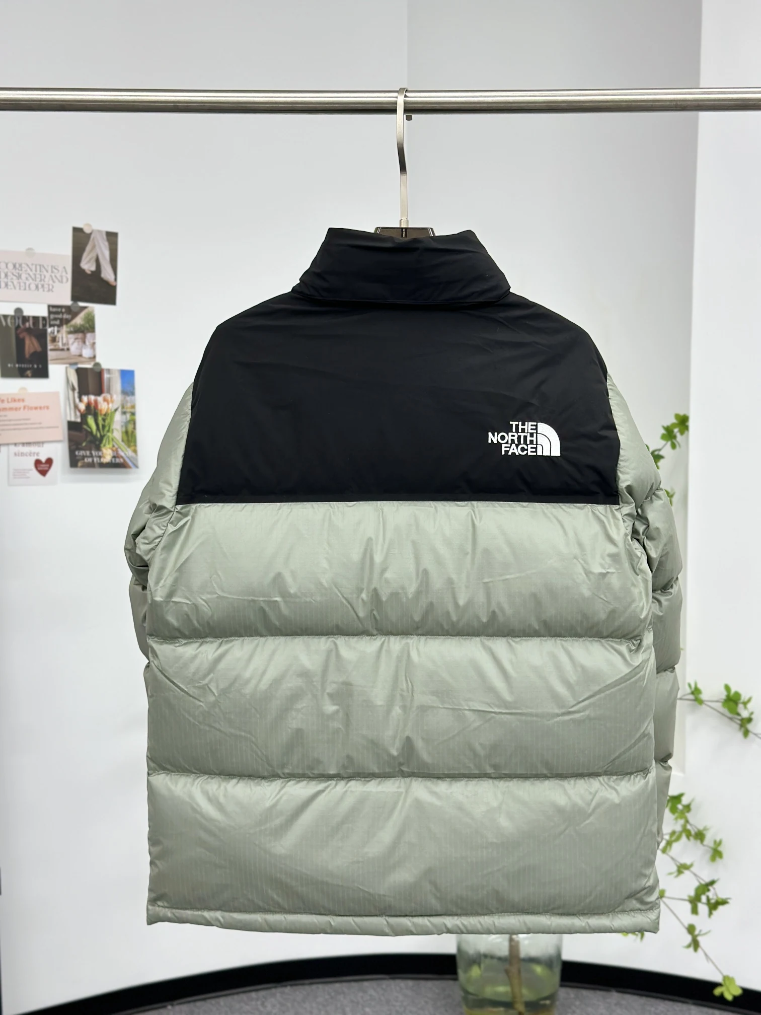 North Face puffer jacket - real photo 5