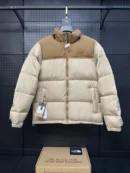 North Face Zip Puffer Jacket - Style 8 - North Face puffer jacket real photo 1