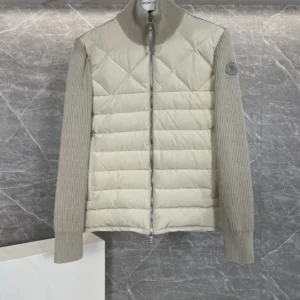Panel Puffer Jacket - Style 9 - puffer jacket real photo 1