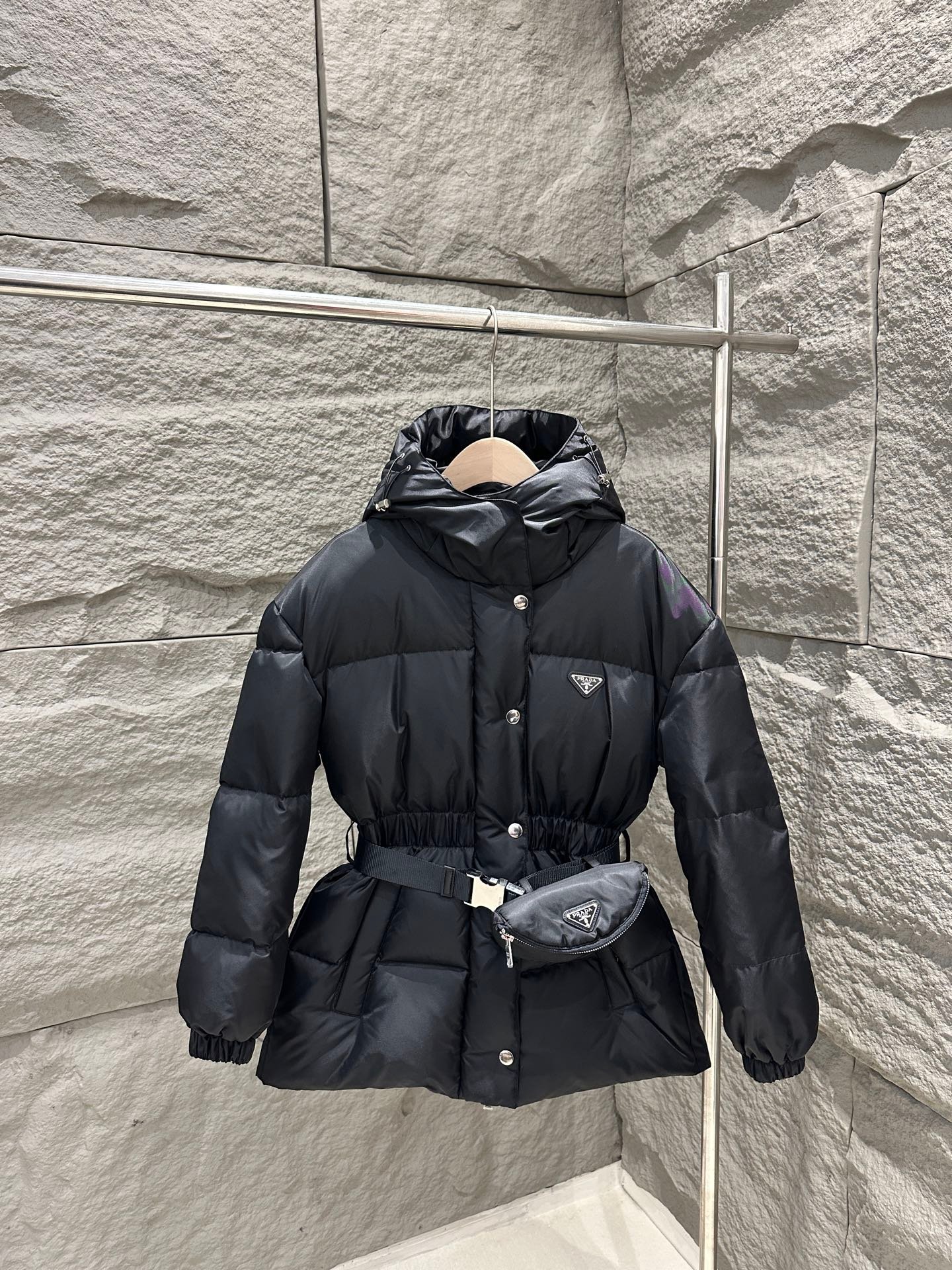 Prada puffer jacket - real photo 1