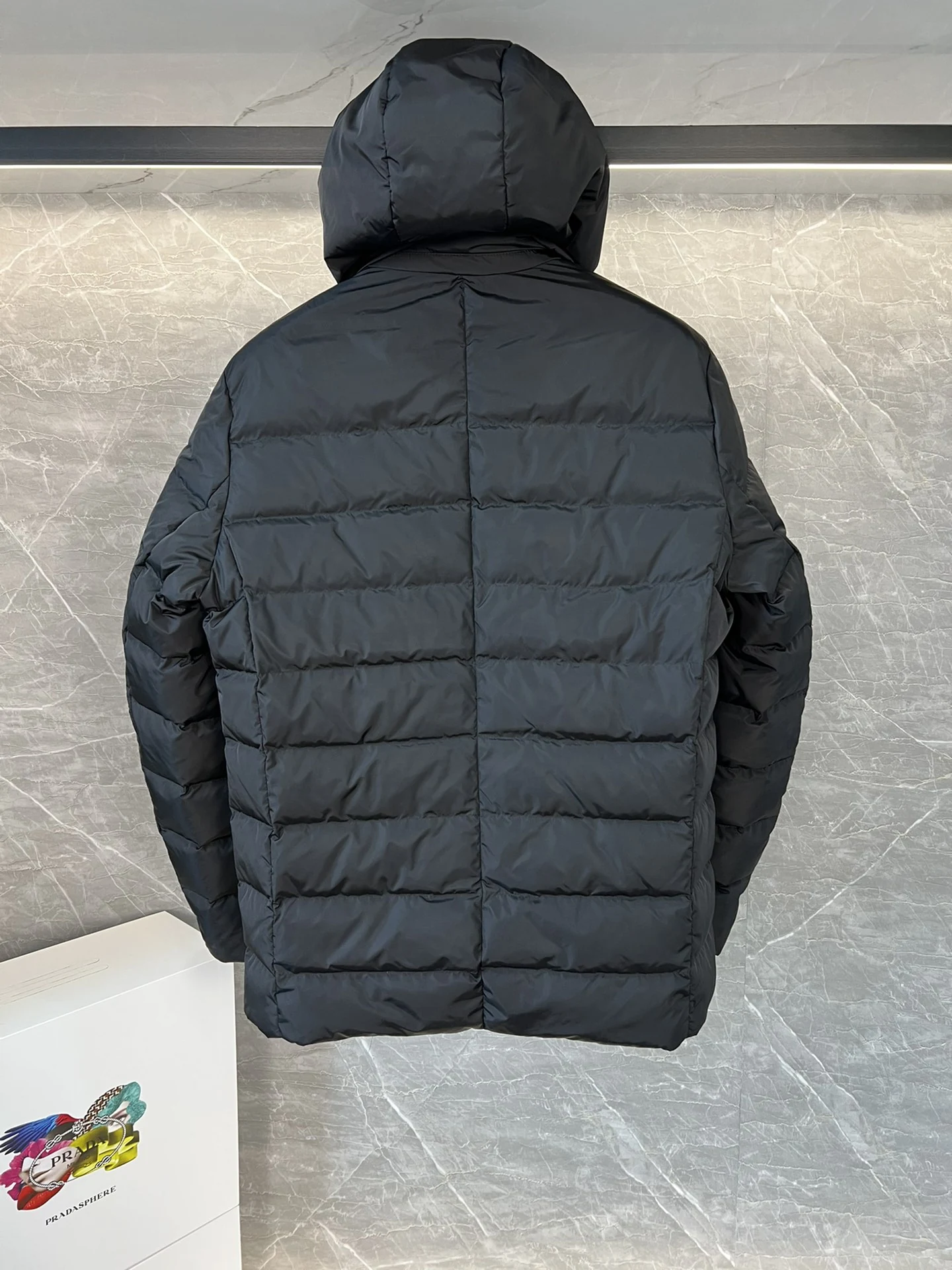 Prada puffer jacket - real photo 9