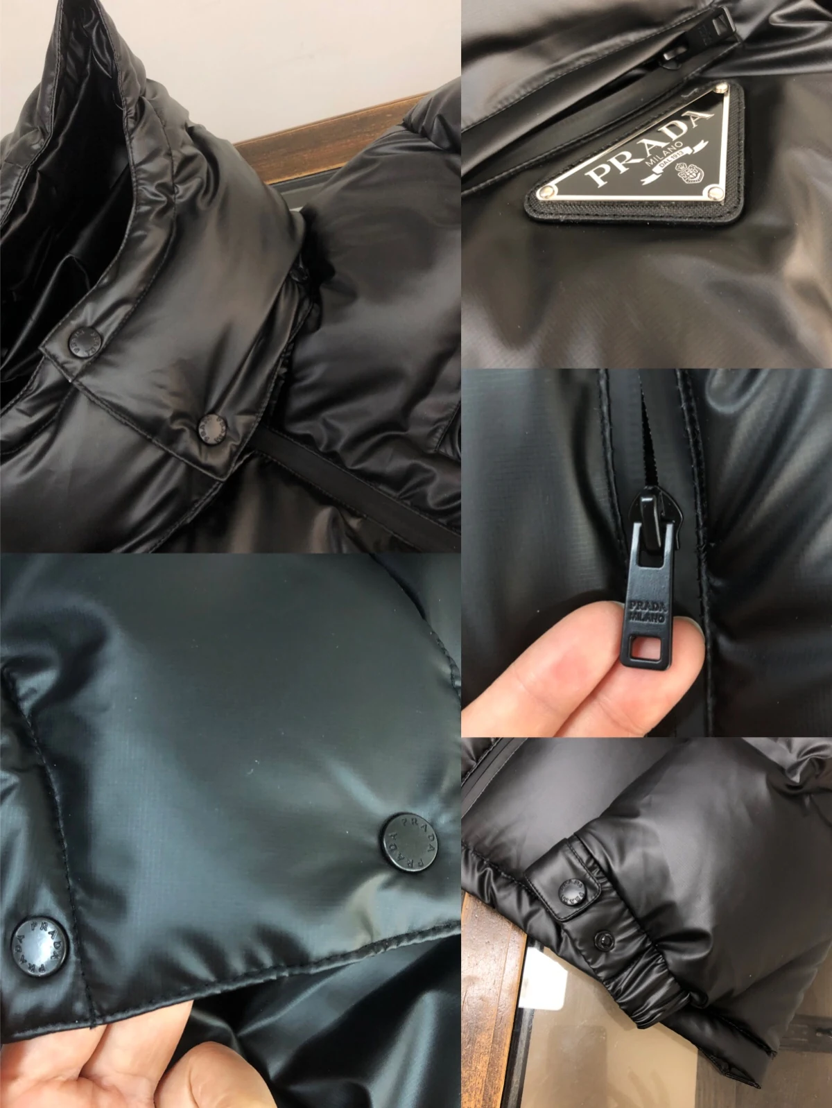 Prada puffer jacket - real photo 5