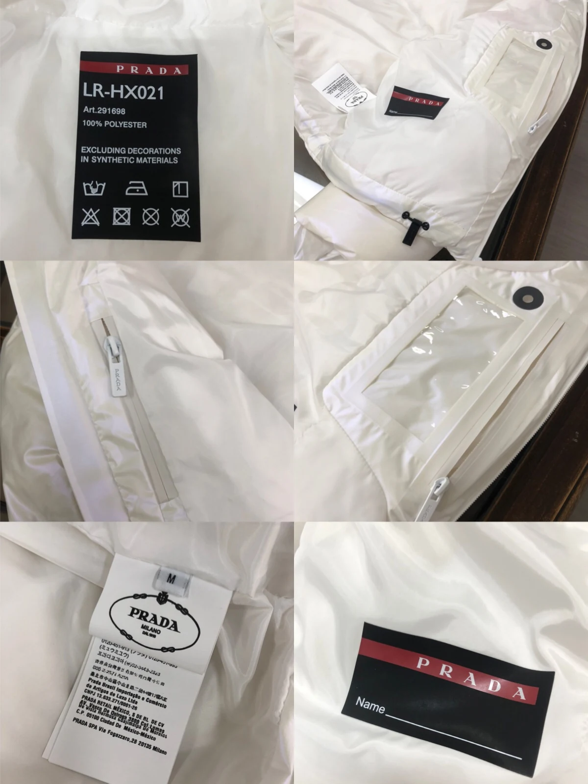 Prada puffer jacket - real photo 8