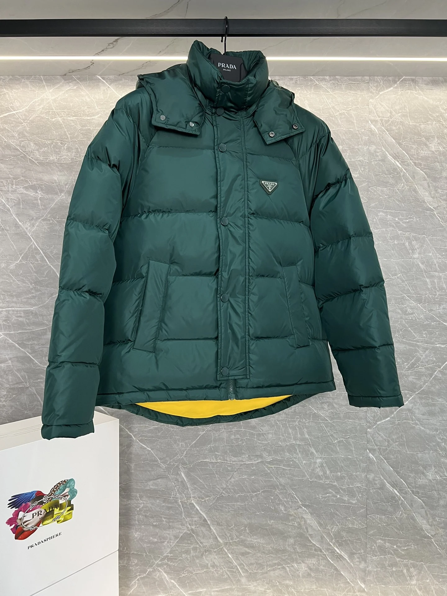 Prada puffer jacket - real photo 2