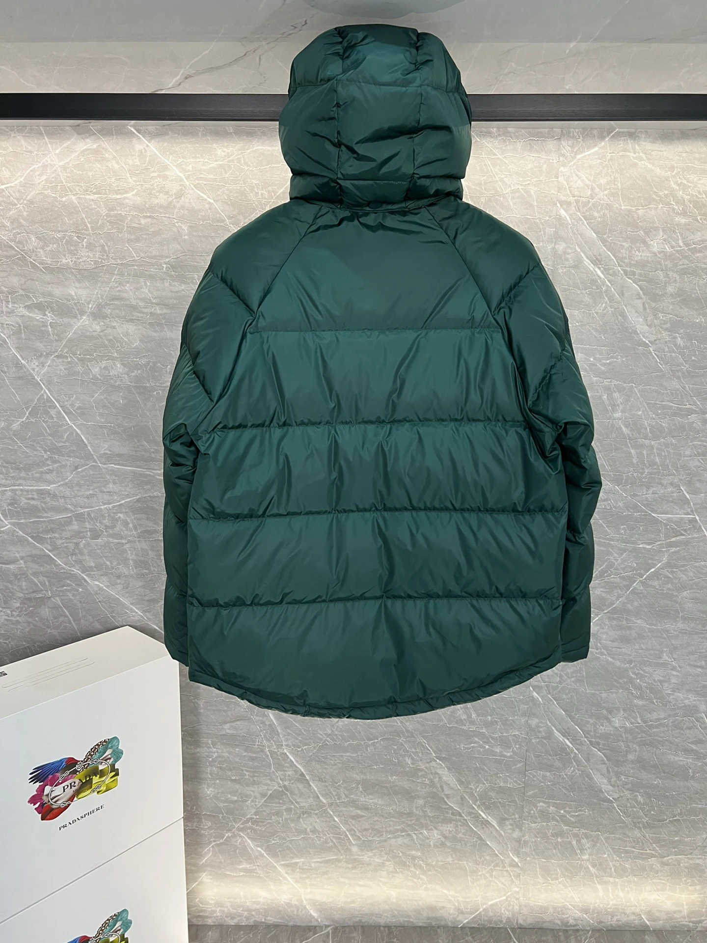 Prada puffer jacket - real photo 9