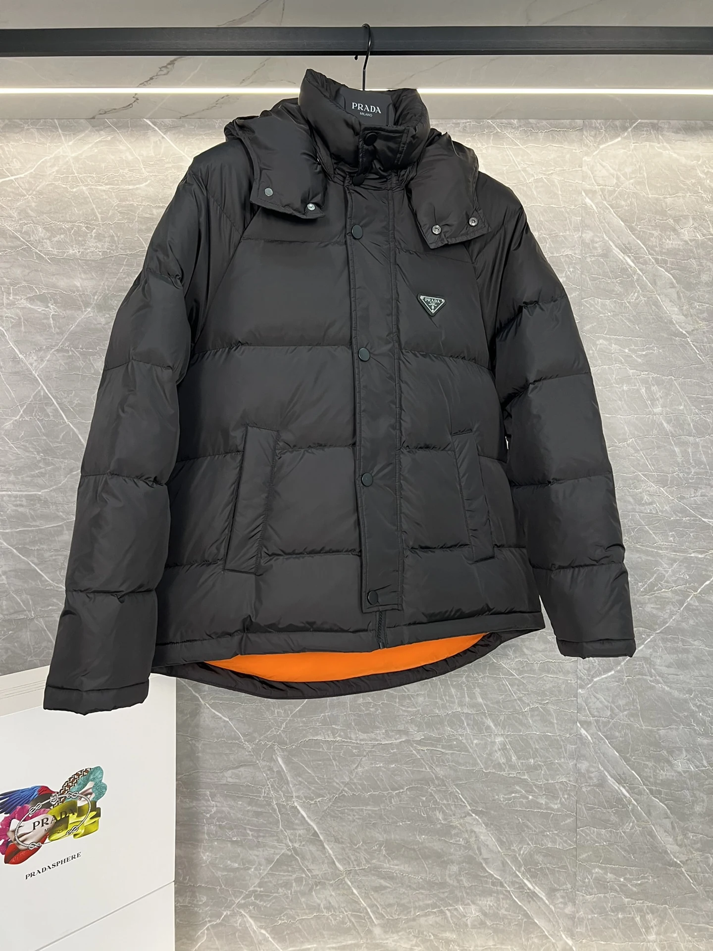 Prada puffer jacket - real photo 2