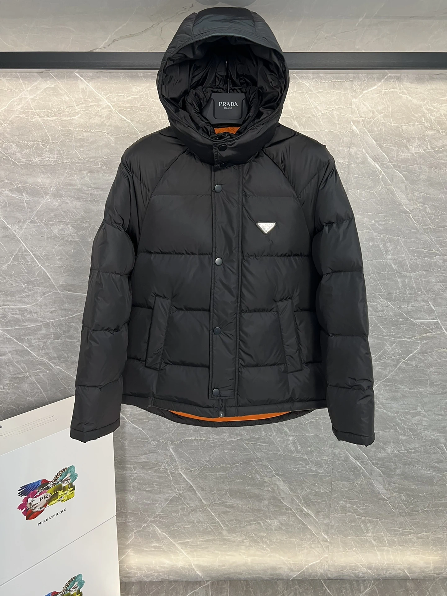 Prada puffer jacket - real photo 8