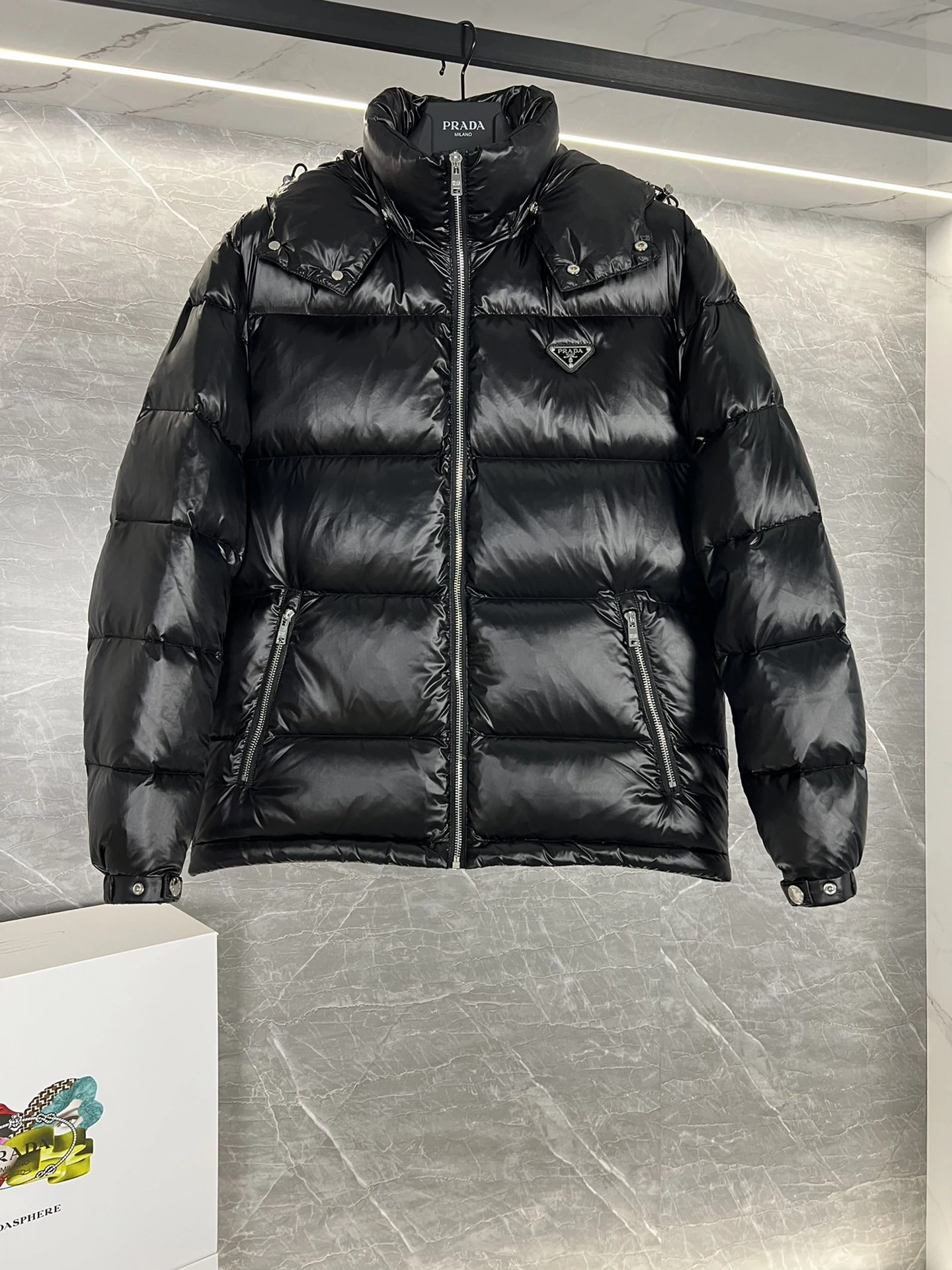 Prada puffer jacket - real photo 6