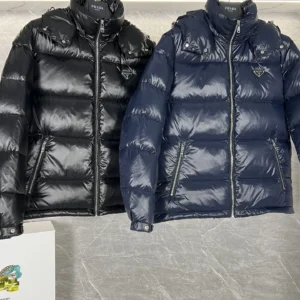 Prada Heavyweight Puffer Jacket - Style 2 - Prada puffer jacket real photo 1