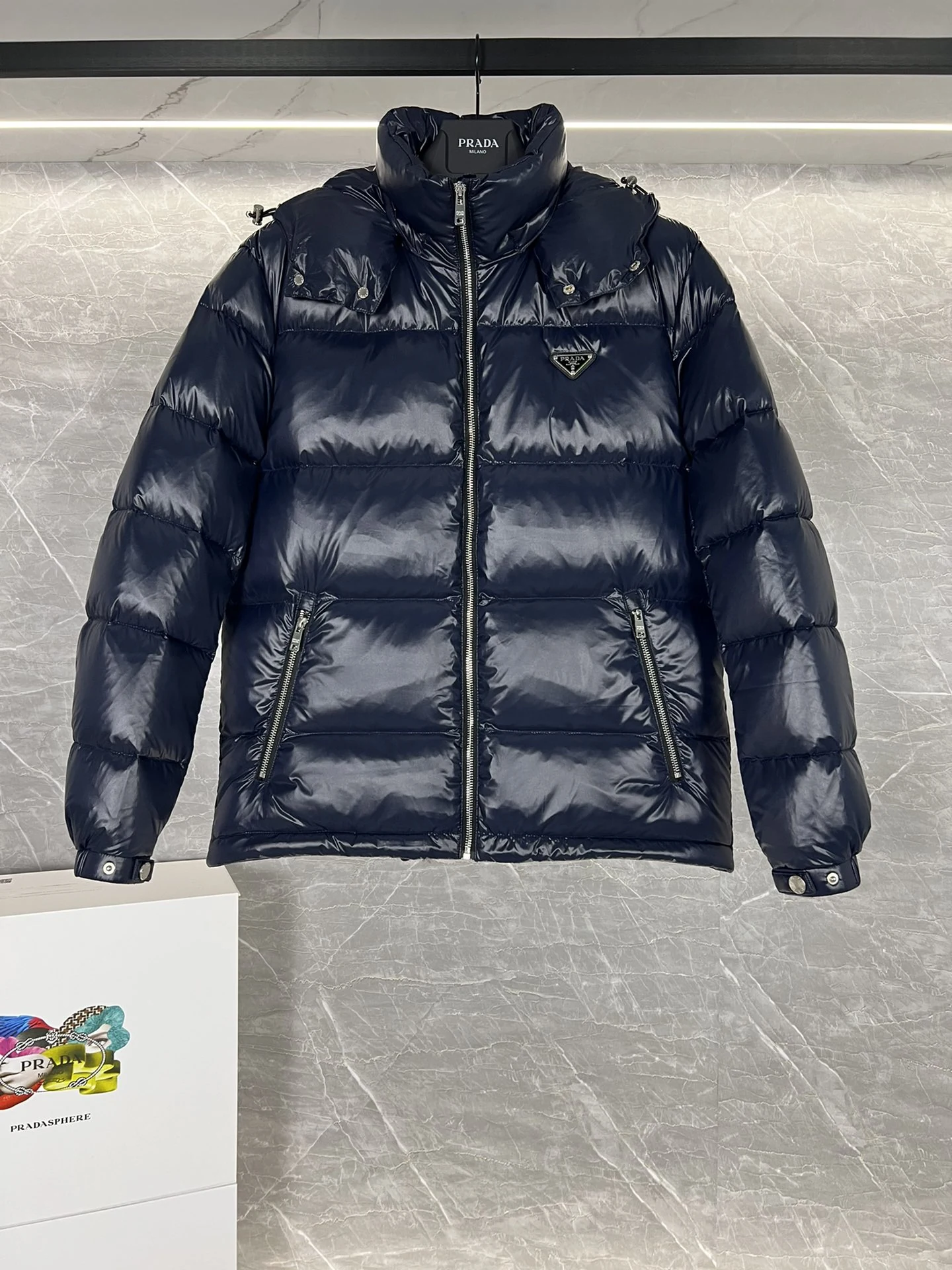 Prada puffer jacket - real photo 3