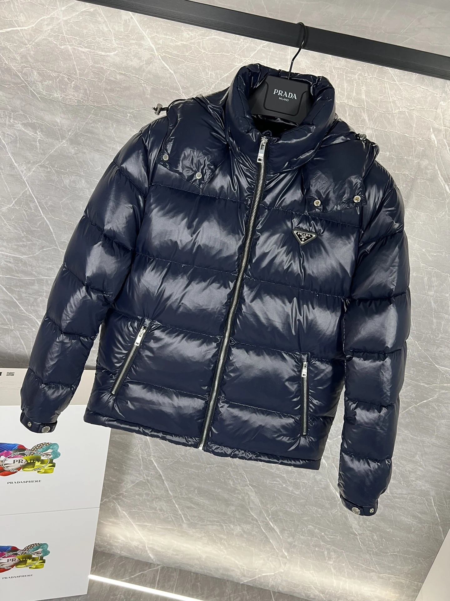 Prada puffer jacket - real photo 8