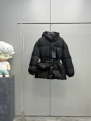 Prada Hooded Puffer Jacket - Style 3 - Prada puffer jacket real photo 1