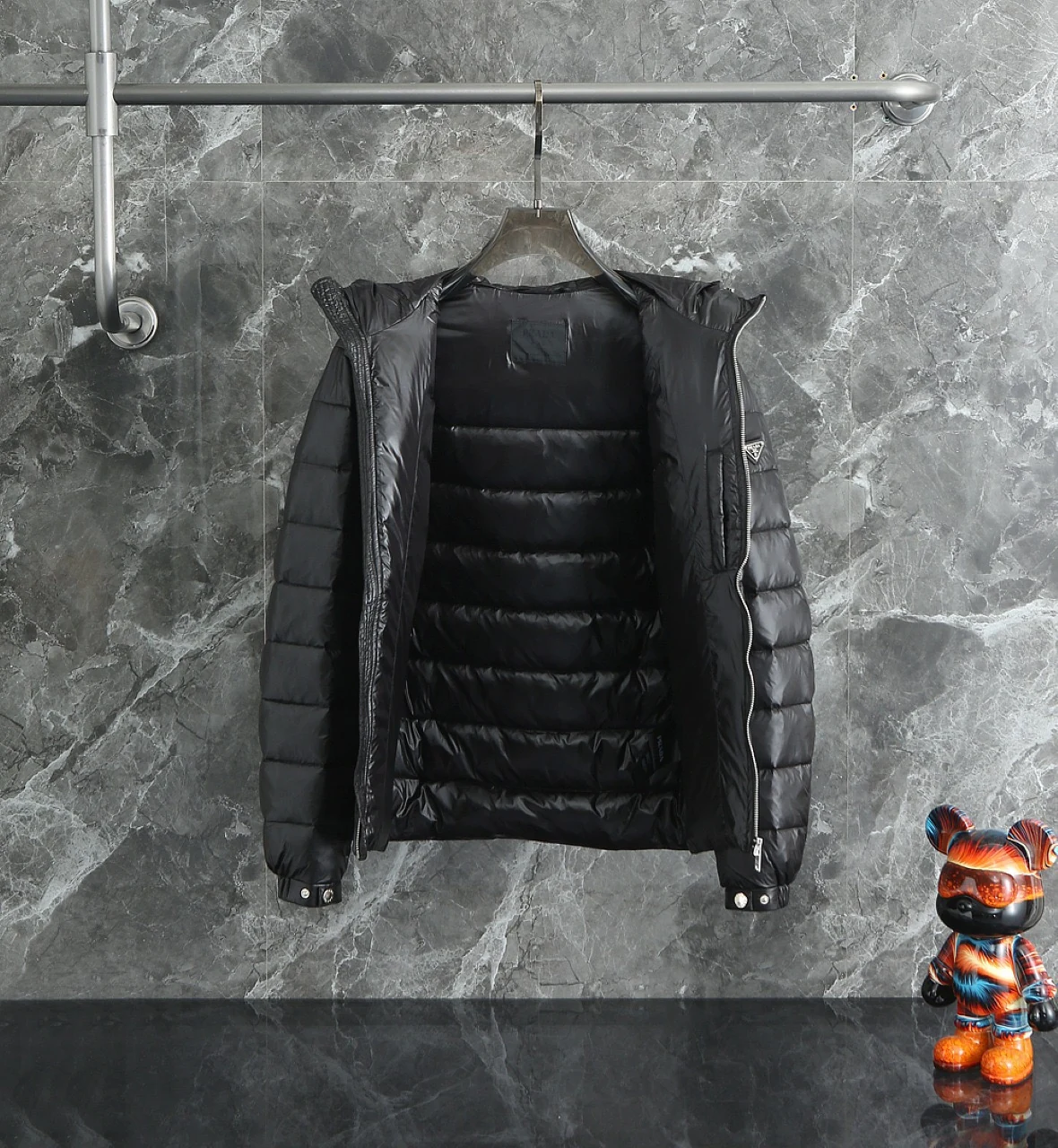 Prada puffer jacket - real photo 3