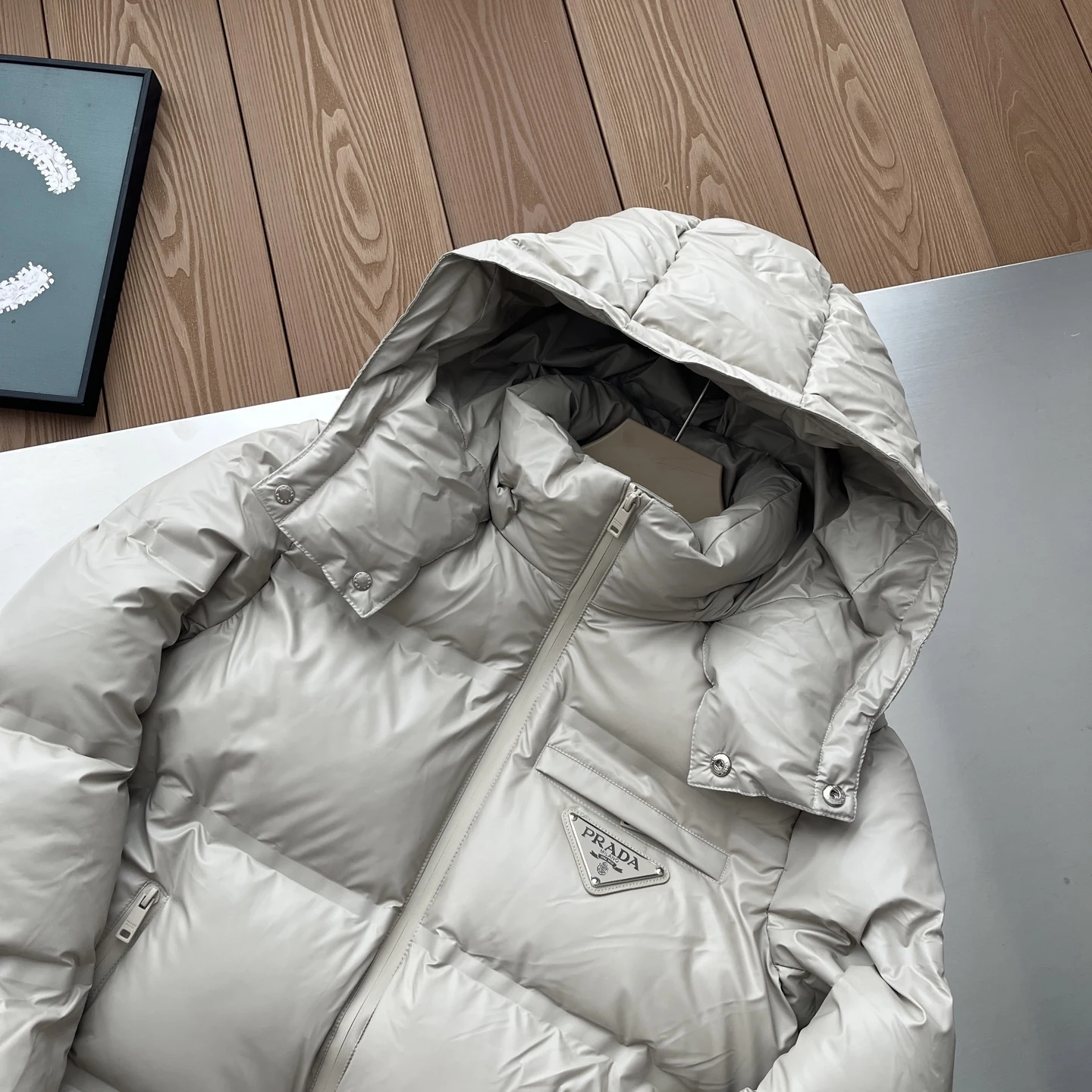 Prada puffer jacket - real photo 4