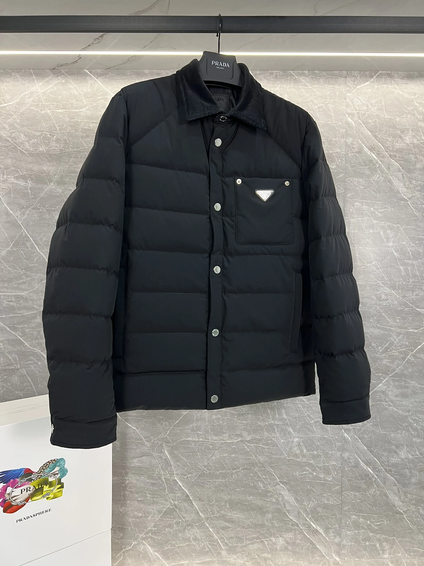 Prada puffer jacket - real photo 2