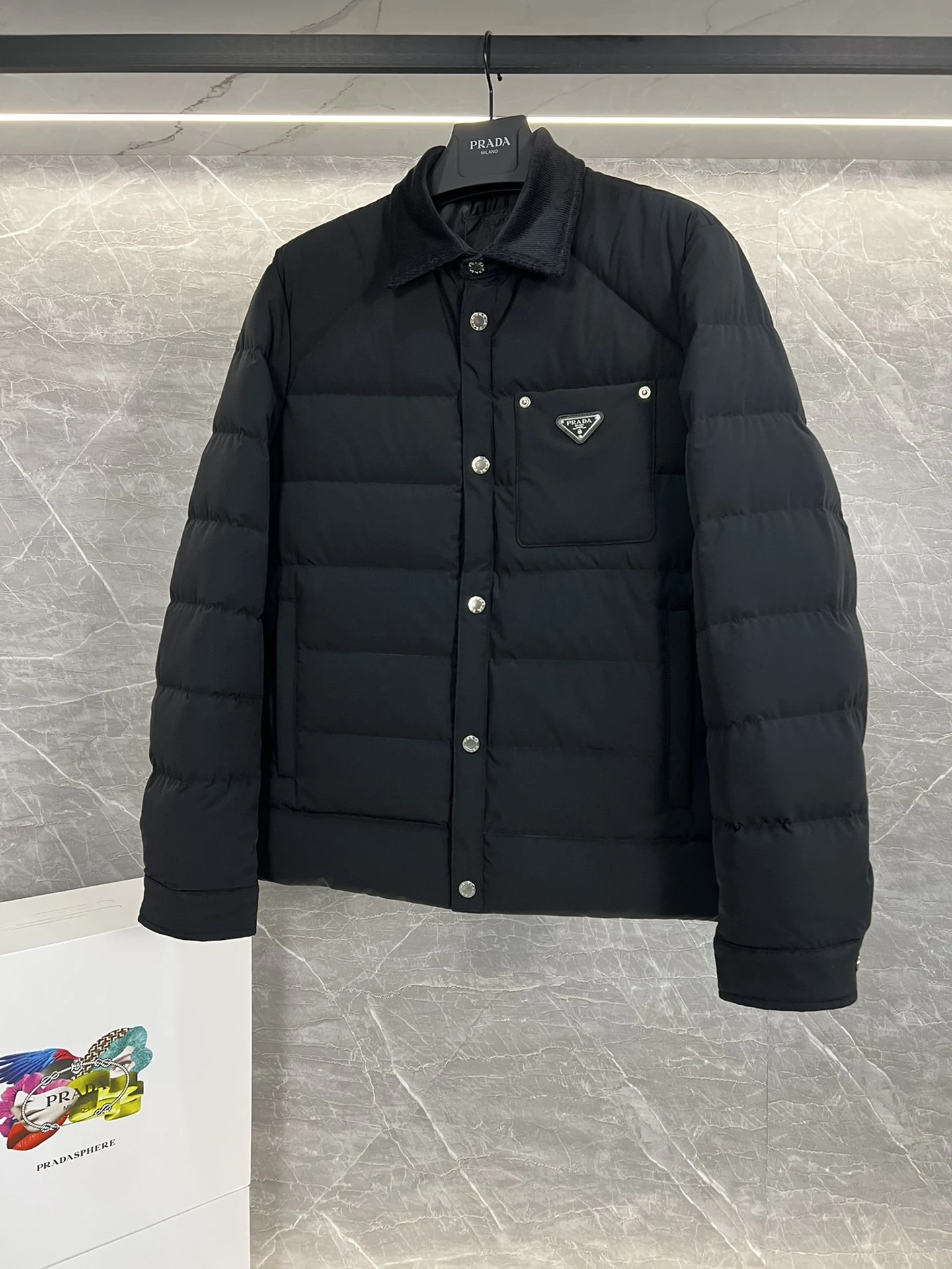 Prada puffer jacket - real photo 3